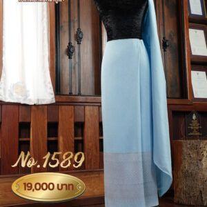 ผ้าชุดยกเล็ก ลายพุ่มข้าวบิณฑ์ No.1589