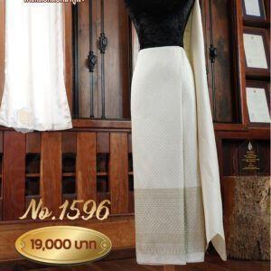 ผ้าชุดยกเล็ก ลายบุปผาสวรรค์ No.1596