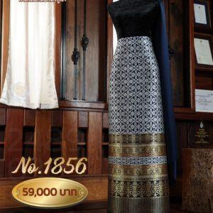 ผ้าชุดยกใหญ่ ลายดุสิตภิรมย์ No.1856