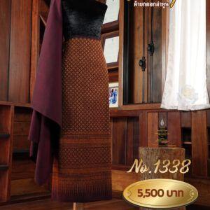 ผ้าฝ้ายชุดยกเล็ก ลายแก้วสารภี No.1338