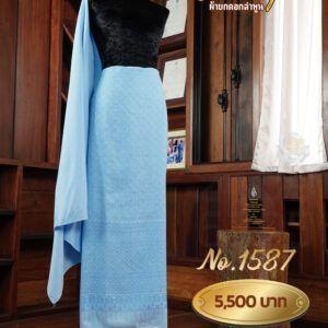 ผ้าฝ้ายชุดยกเล็ก ลายพุทธศร No.1587