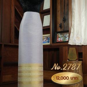 ผ้าไหมยกดอกลำพูน ลายแกรนด์จามจุรี (ผ้าซิ่นเดี่ยวยกใหญ่) No.2787